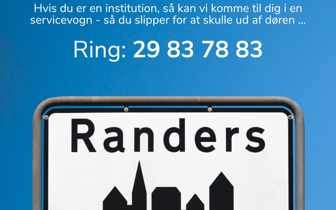 Vi har værksted i Randers