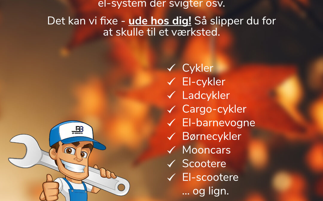 Er din cykel klar til efteråret?