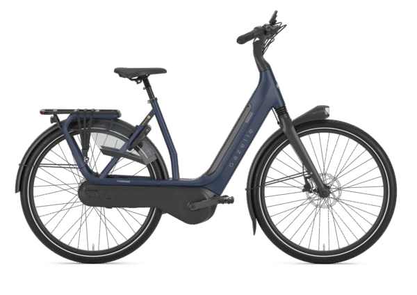 Gazelle Avignon C8 dame elcykel i midnight blue med lav indstigning