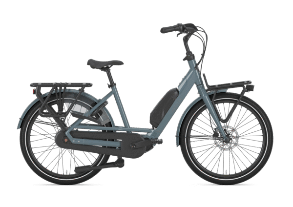 Gazelle Bloom C7 26 tommer dame elcykel i thunder grey med lav indstigning